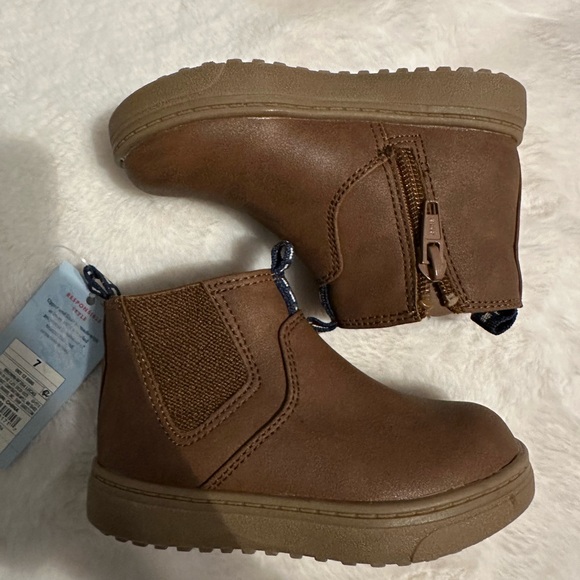 Cat & Jack Other - Cat & Jack Tan Kids Boots